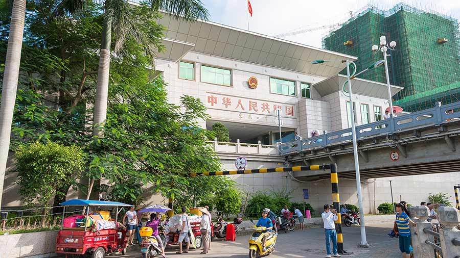 中国边境限制取消了航班简历