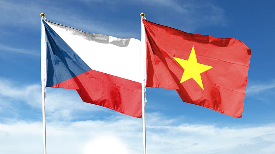 越南和捷克人提升了战略伙伴关系的关系