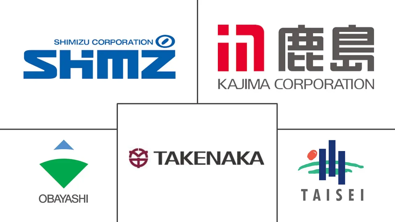 日本建筑市场规模和份额