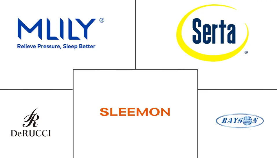 中国床垫市场规模及份额