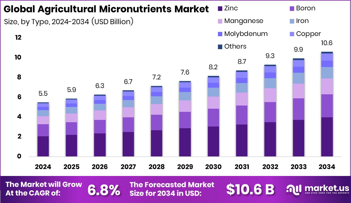农业微量营养素市场(2025-2034)
