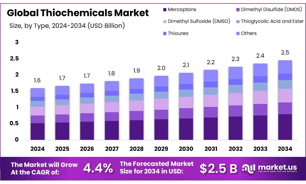 硫化学品市场(2025-2034)
