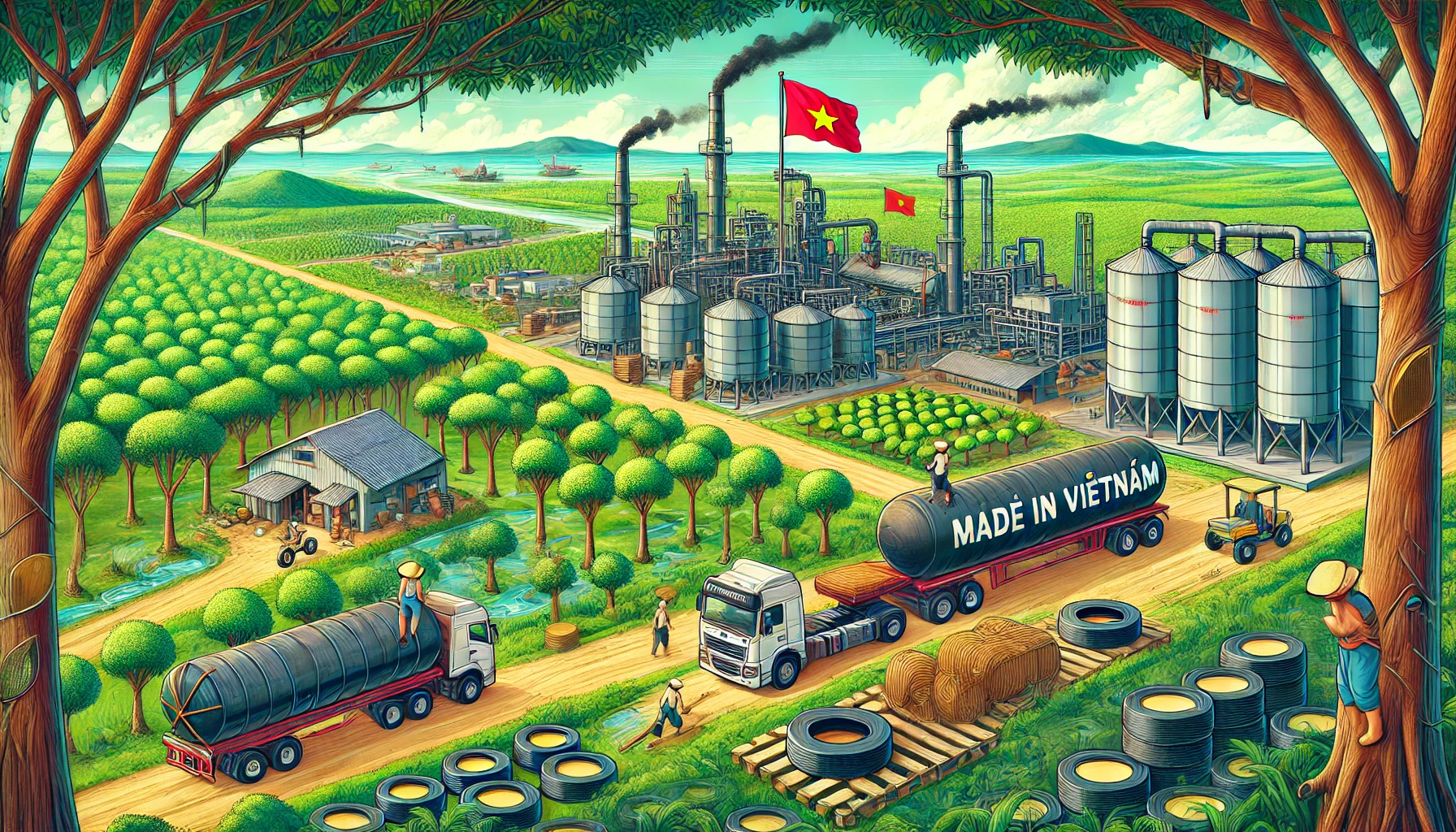 橡胶制品：5月份越南进口量增长7.15%