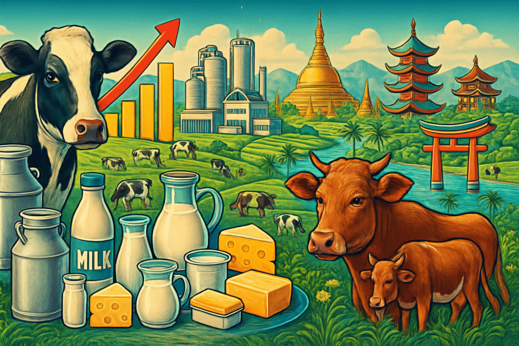 2025 年菲律宾乳制品市场：进口、产量、趋势