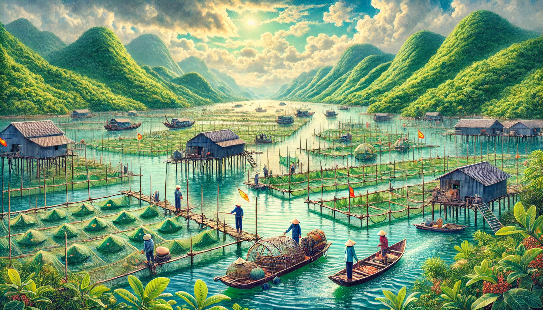 水产养殖饲料：2025年前8个月越南产量增长12.5%