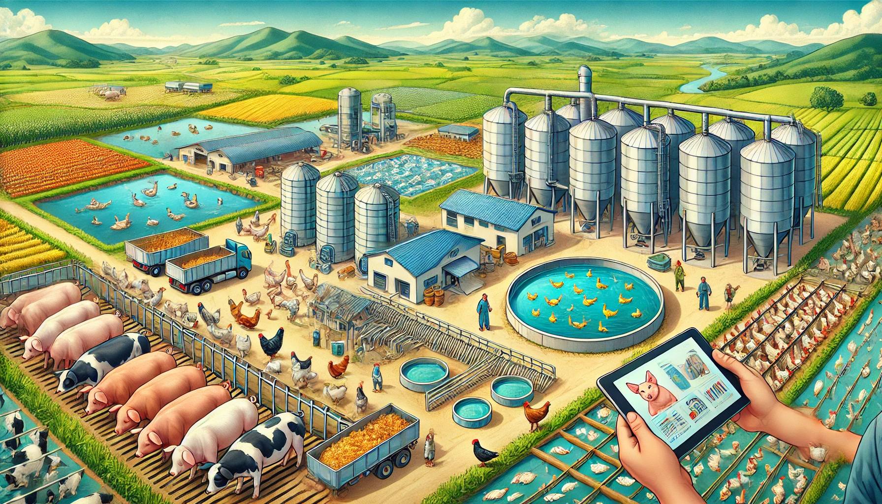 农业：越南动物饲料和材料的主要出口目的地（2025 年 6 月）