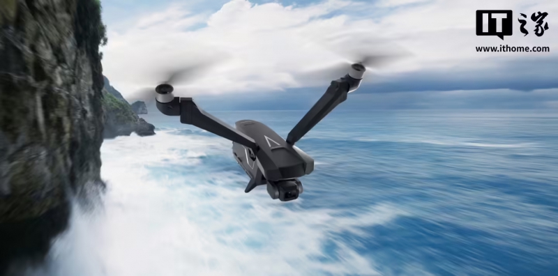 零零科技 V-Coptr Falcon Mini 迷你猎鹰双轴无人机官宣近期上市，重量低于 250 克(图1)