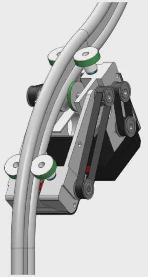 这个机器人是“轨道侠”吧！重力自锁+被动变形，爬弯轨稳如泰山！(图2)
