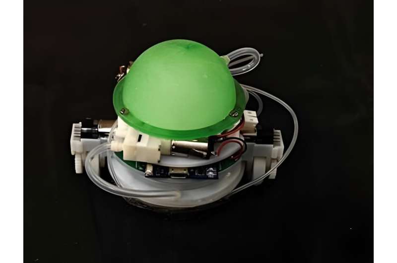 "蜗牛仿生学新突破：爬墙机器人的创新设计"(图2)