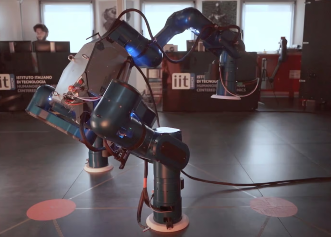 意大利理工学院新型三足机器人问世，太空中“搬砖”也可以很灵活(图2)