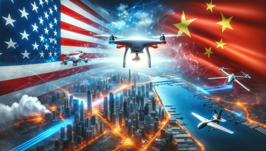 美国针对中国无人机影响力采取行动确保天空安全