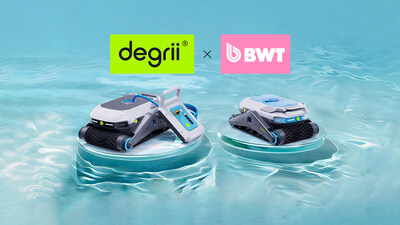 Degrii 和 BWT 联手重新定义泳池清洁机器人
