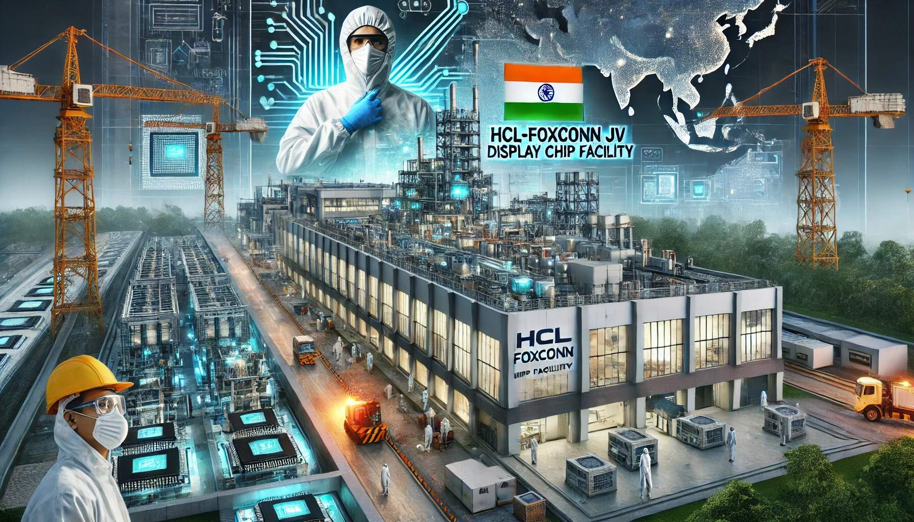 印度通过第六家芯片工厂加强亚洲半导体格局：HCL-富士康合资公司将在北方邦建设显示芯片工厂