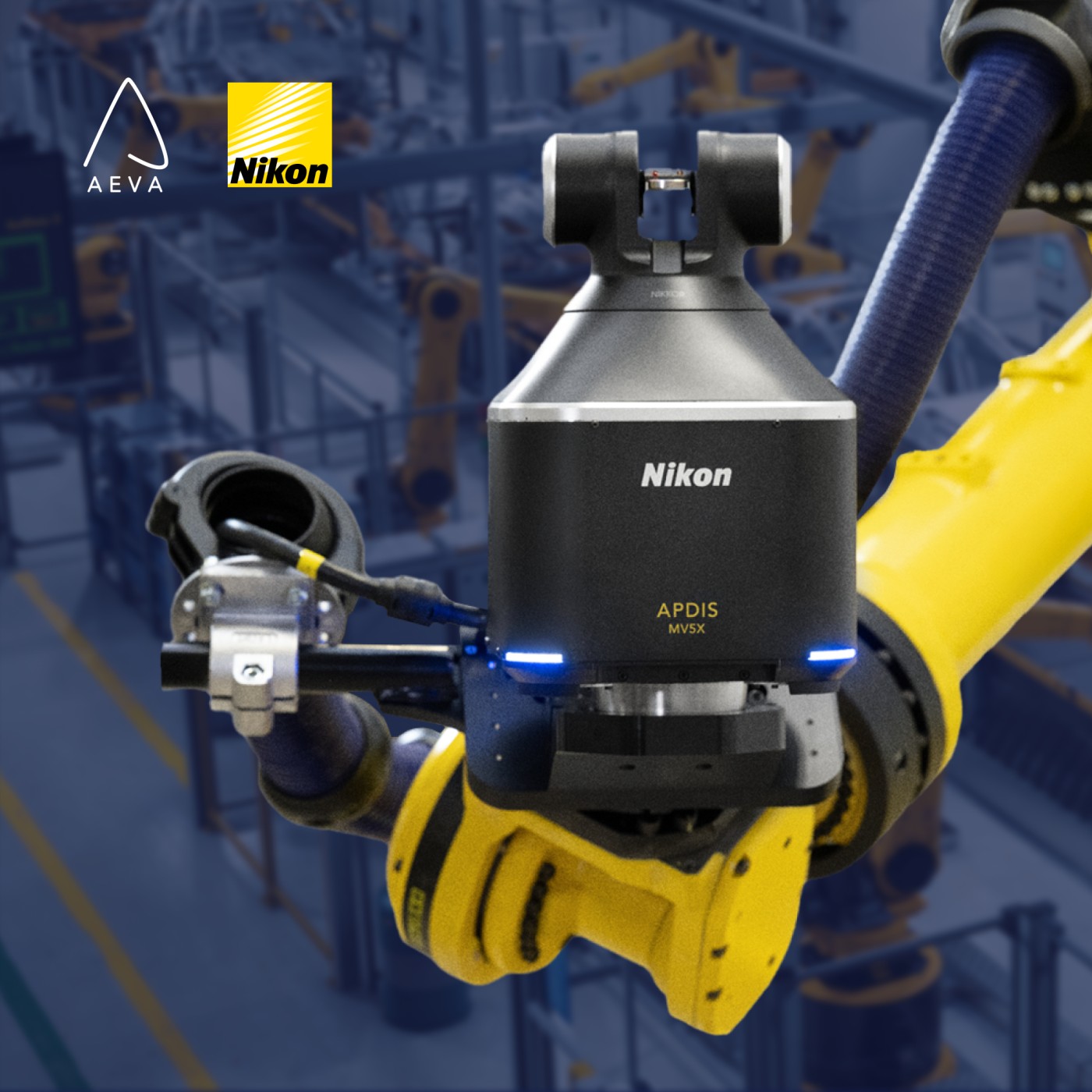 Aeva 和 Nikon 推出由 Eve 传感器驱动的 APDIS MV5X 激光雷达，用于高精度自动检测