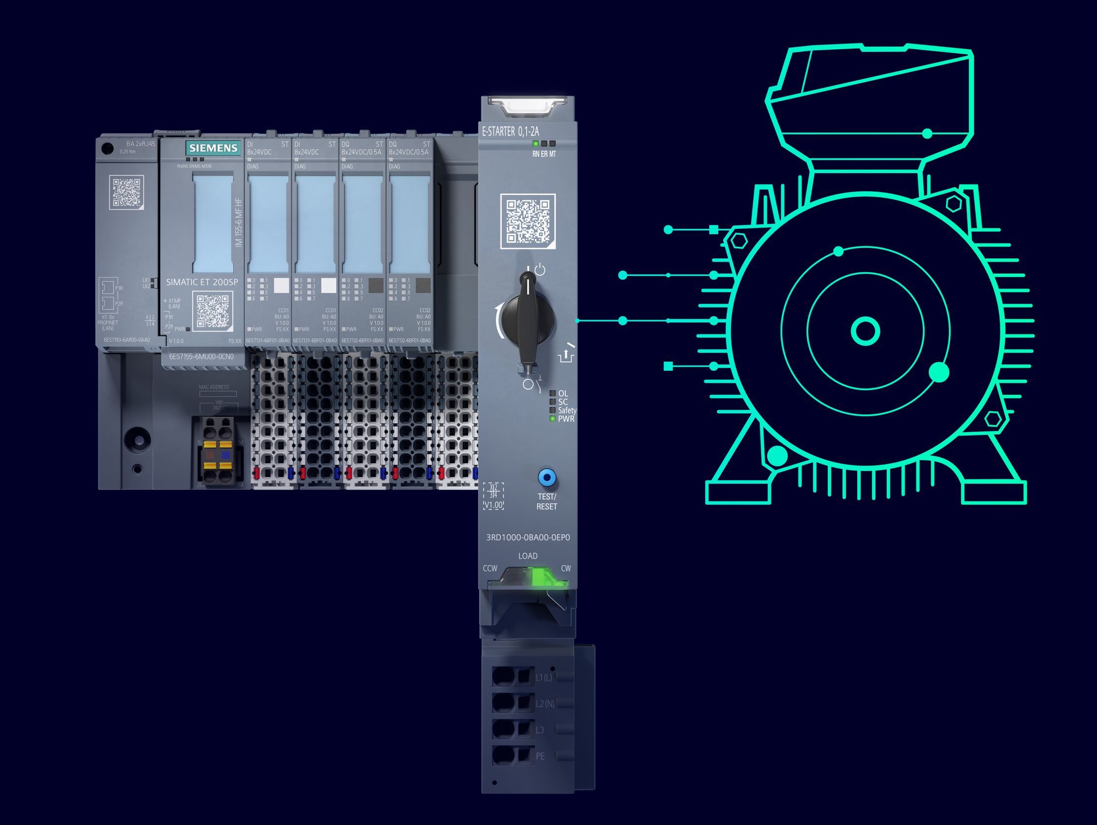“西门子通过新型 SIMATIC ET 200SP e-Starter 推出超快速短路保护”