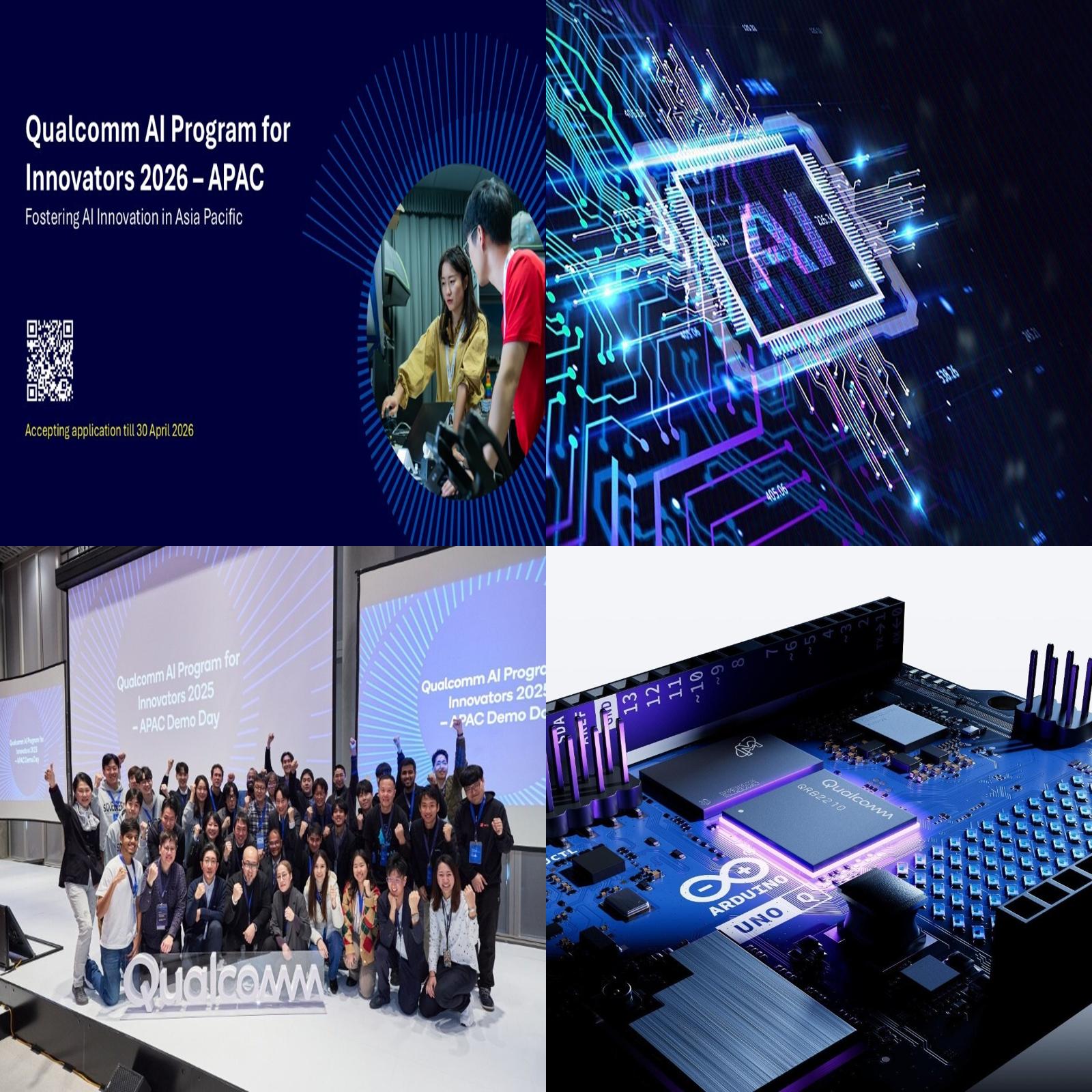 Qualcomm Technologies, Inc. 启动 QAIPI 2026，加速亚太地区边缘人工智能初创企业创新