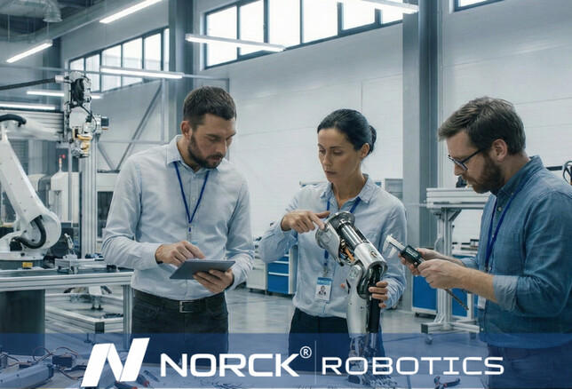 Norck Robotics 提供精密设计的硬件，为下一代工业自动化提供动力