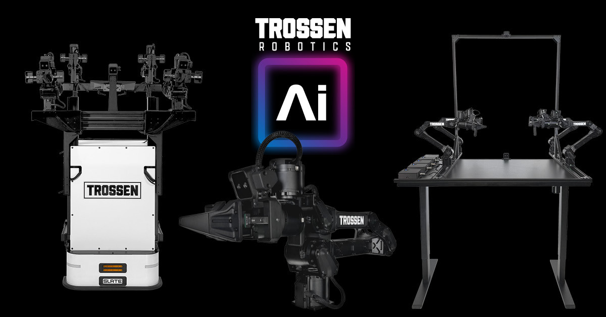 Trossen Robotics 和 General Robotics 合作为模块化机器人提供基于云的人工智能技能