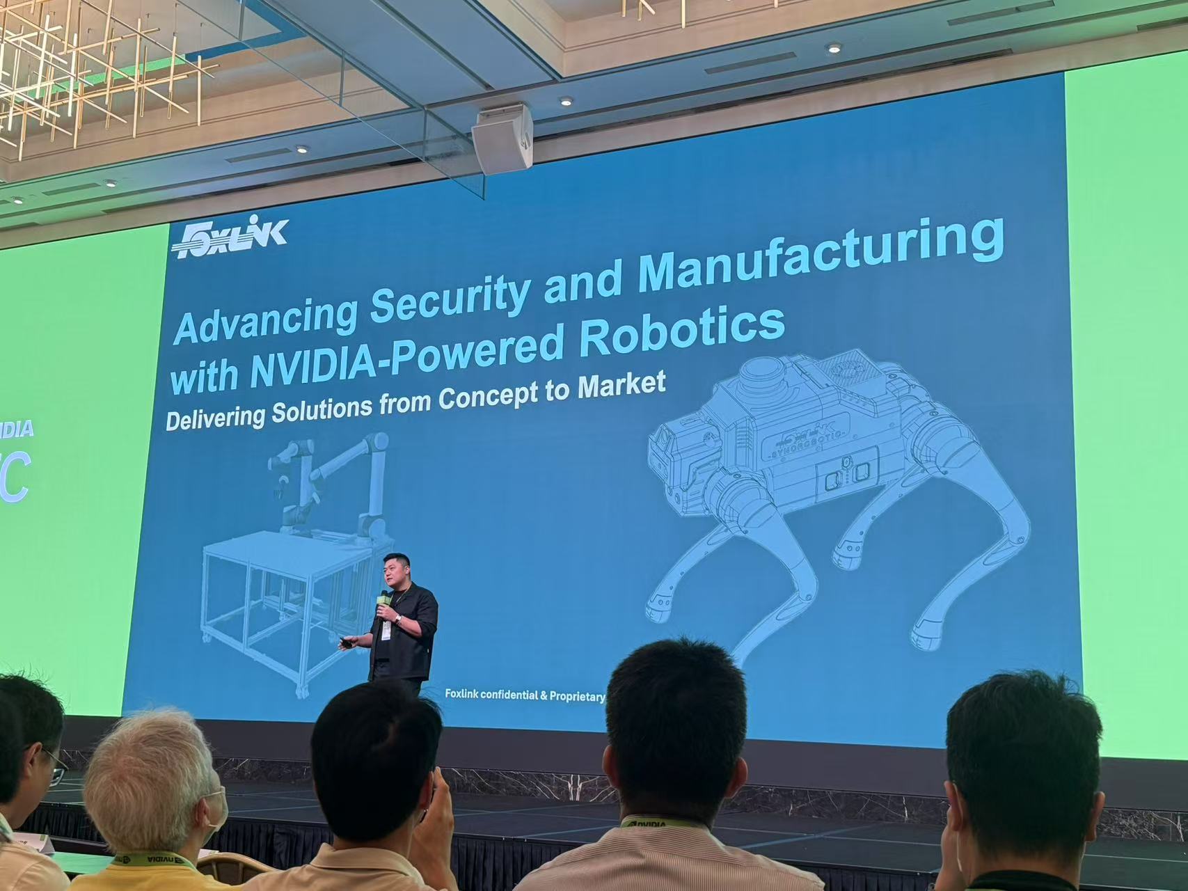 Foxlink 和 Luminys 在 2025 年 GTC 台北展会上公布人工智能驱动的安全机器人战略