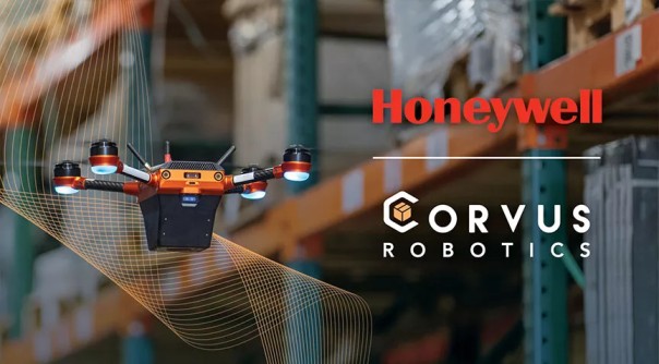 霍尼韦尔和 Corvus Robotics 将人工智能驱动的条码扫描集成到自主库存无人机中