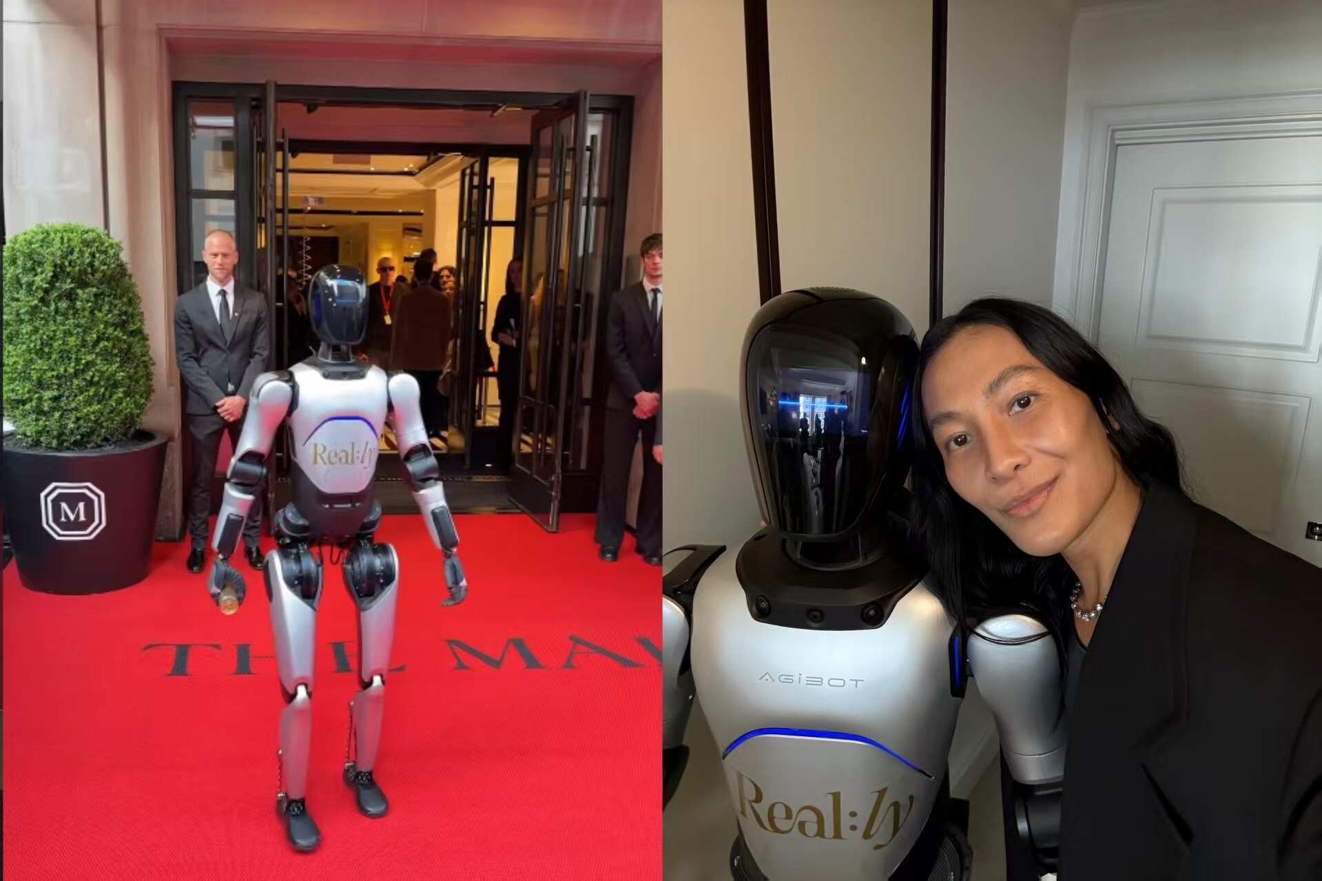 AGIBOT 人形机器人 A2 与 Alexander Wang 一起历史性地在 Met Gala 上首次亮相