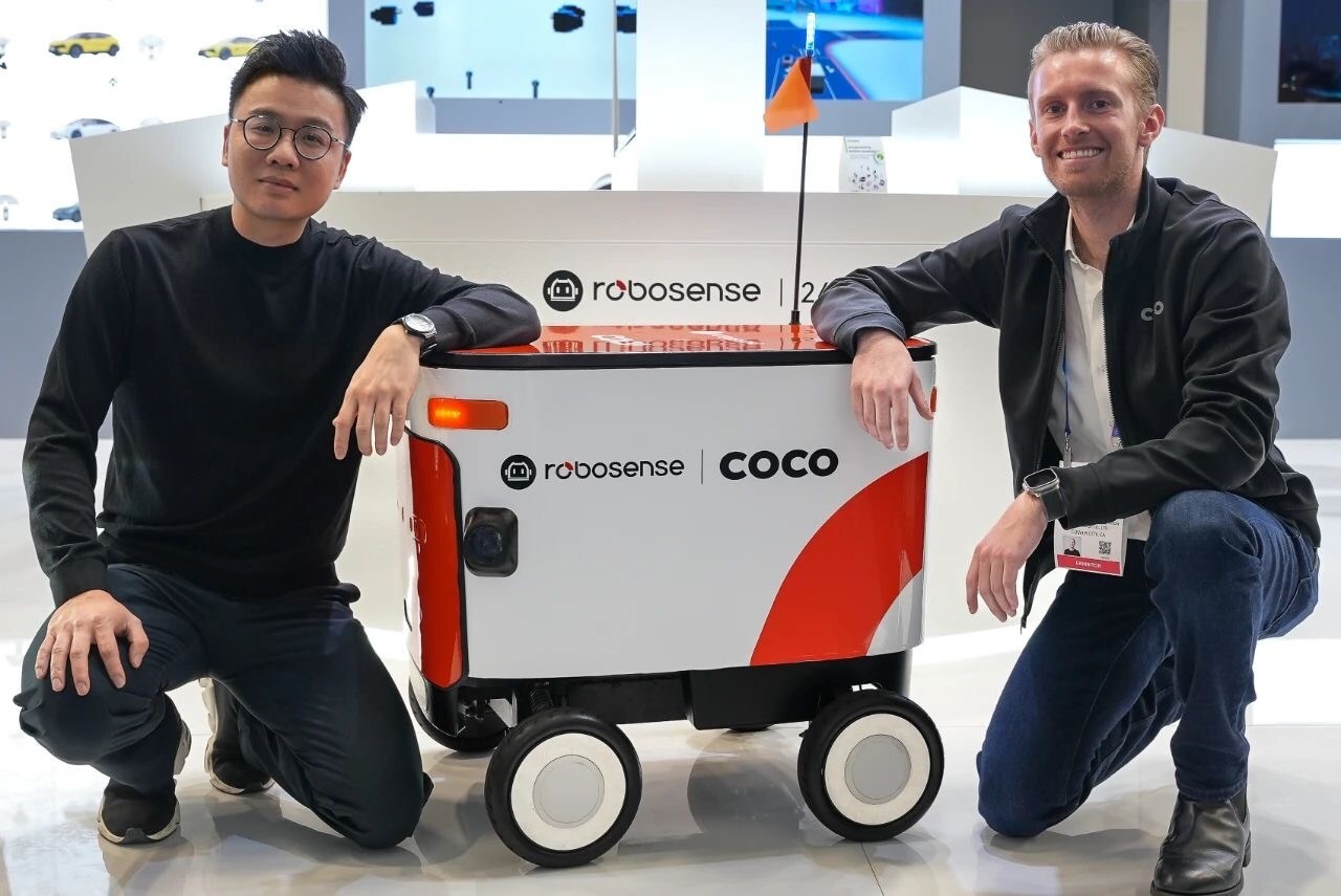 RoboSense 和 Coco Robotics 合作变革最后一英里交付