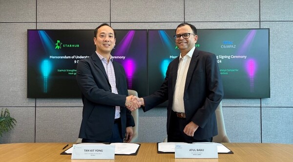 Infosys Compaz 加强与 StarHub 的合作，推动人工智能和以云为中心的创新
