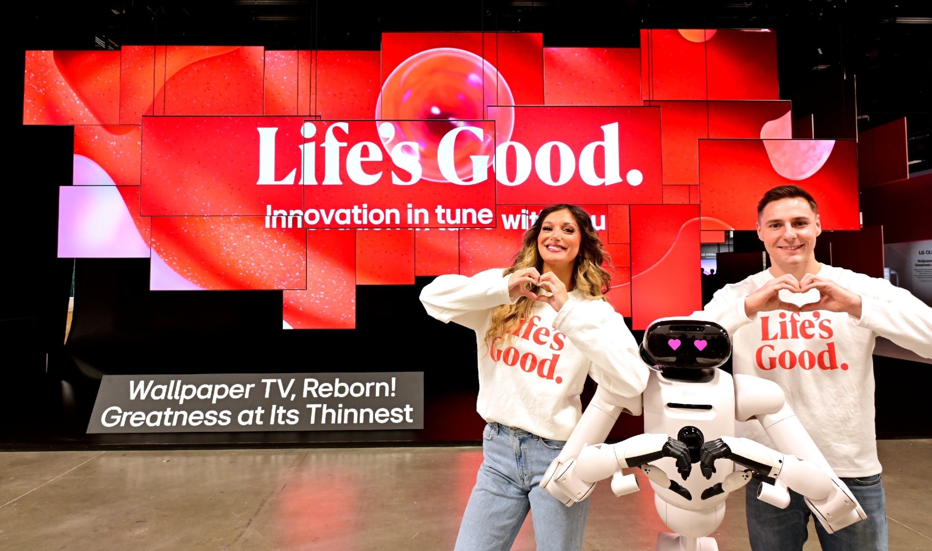 LG 电子在 CES 2026 上通过深情的 AI 将“创新与您同步”带入生活