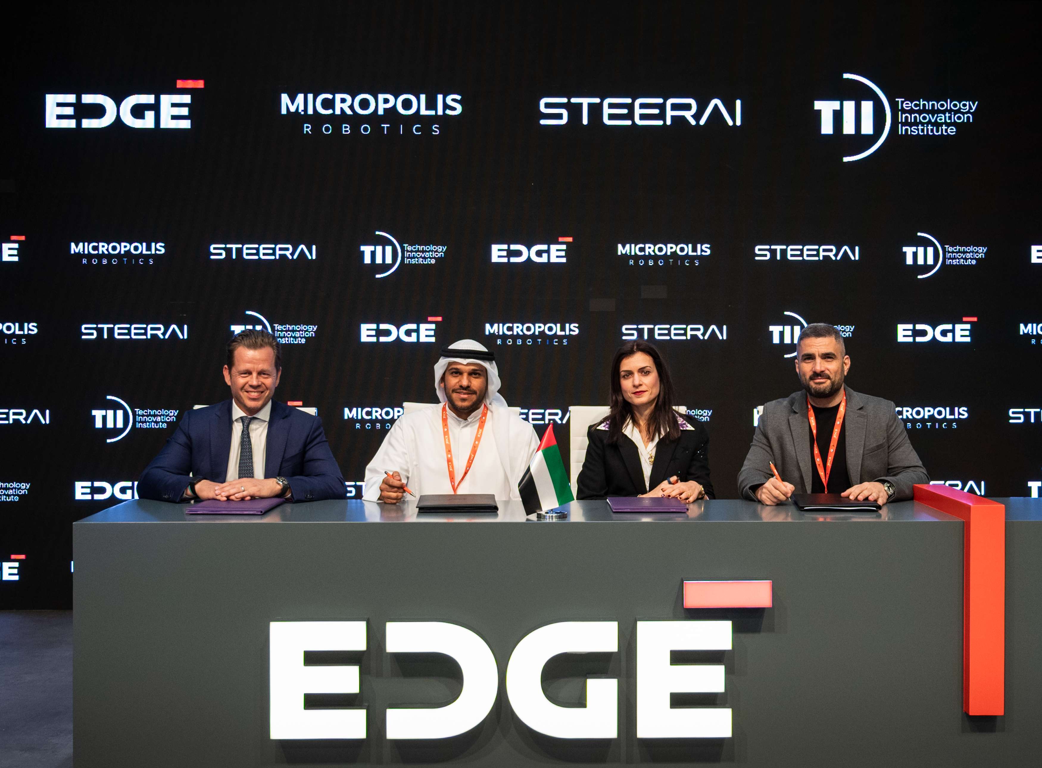 EDGE Group、TII 和 SteerAI 与 Micropolis 合作推进自主物流平台