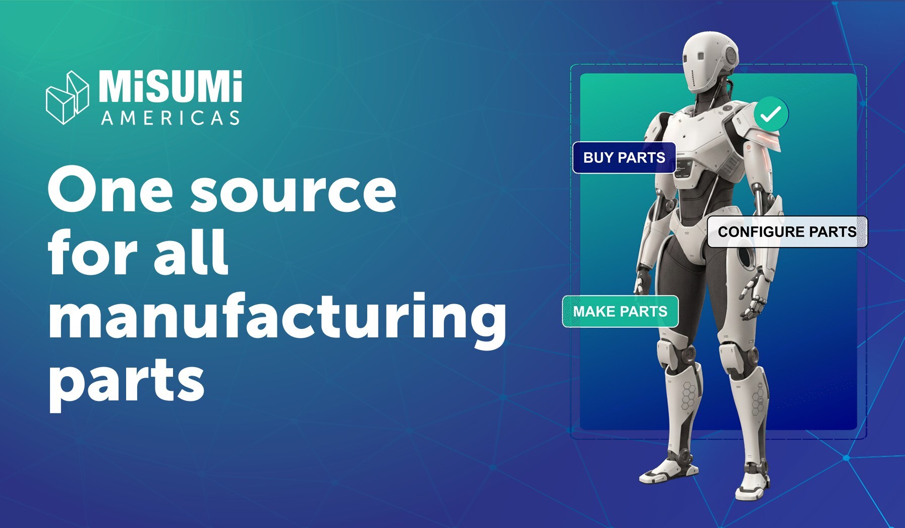 MISUMI Americas 成立，将数字化制造和全球供应链运营结合起来