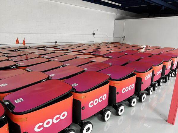 Coco Robotics 获得 8000 万美元融资以扩大全球最大的自主送货车队