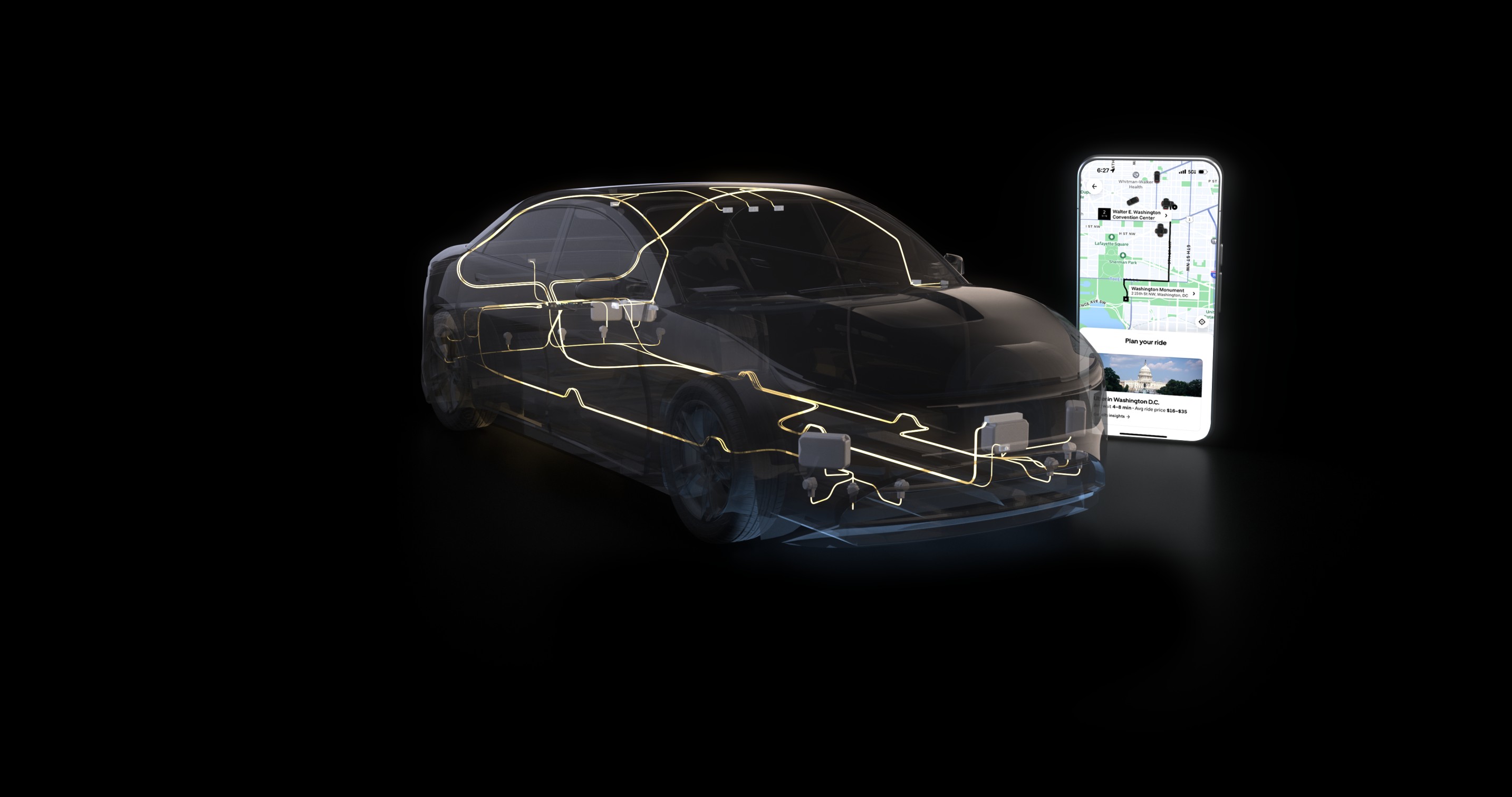 NVIDIA 和 Uber 合作利用 DRIVE AGX Hyperion 10 打造全球最大的人工智能驱动的自主移动网络