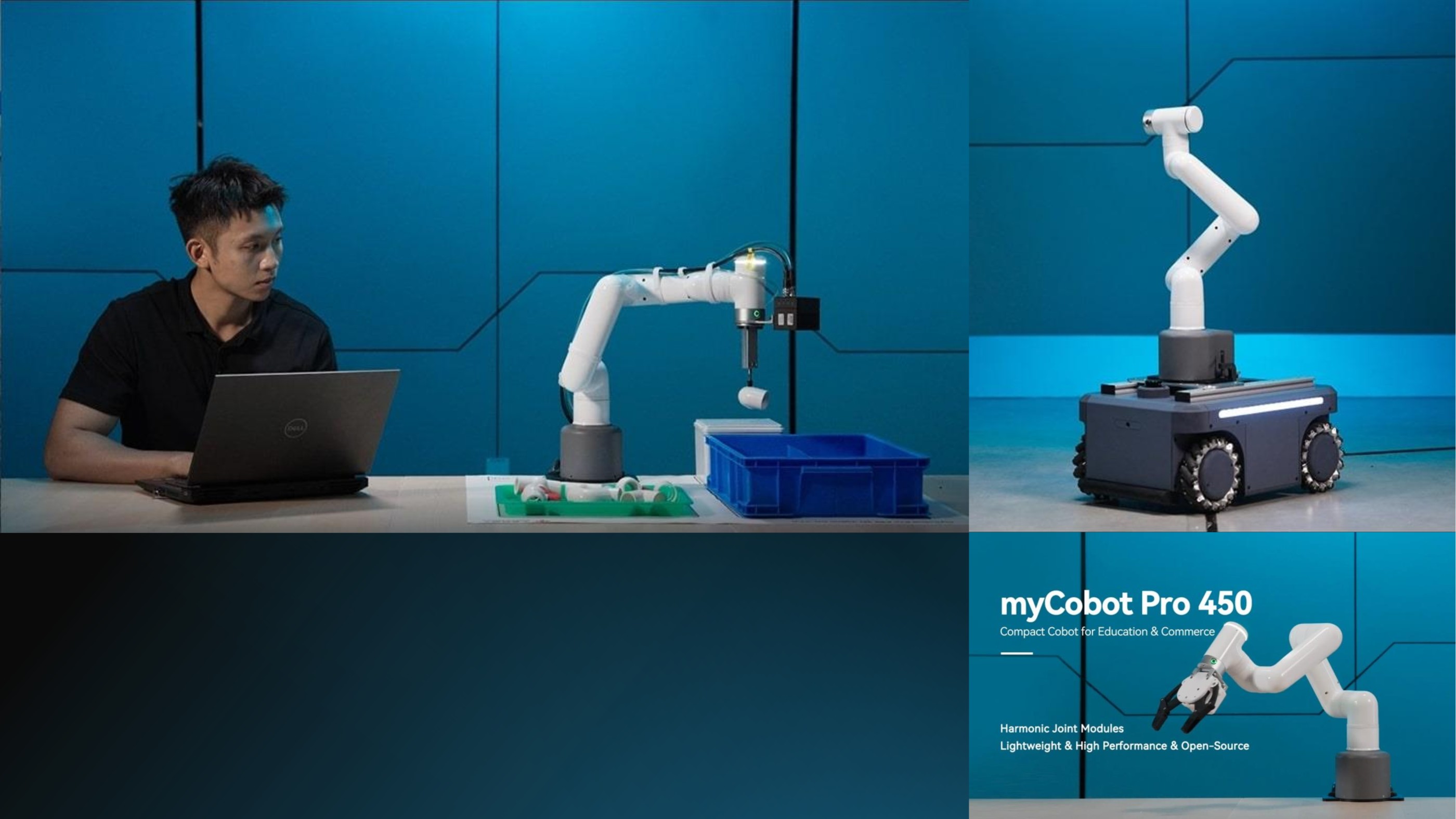 Elephant Robotics 推出紧凑型 6 DOF 协作机器人 myCobot Pro 450，适用于教育、研究和商业应用
