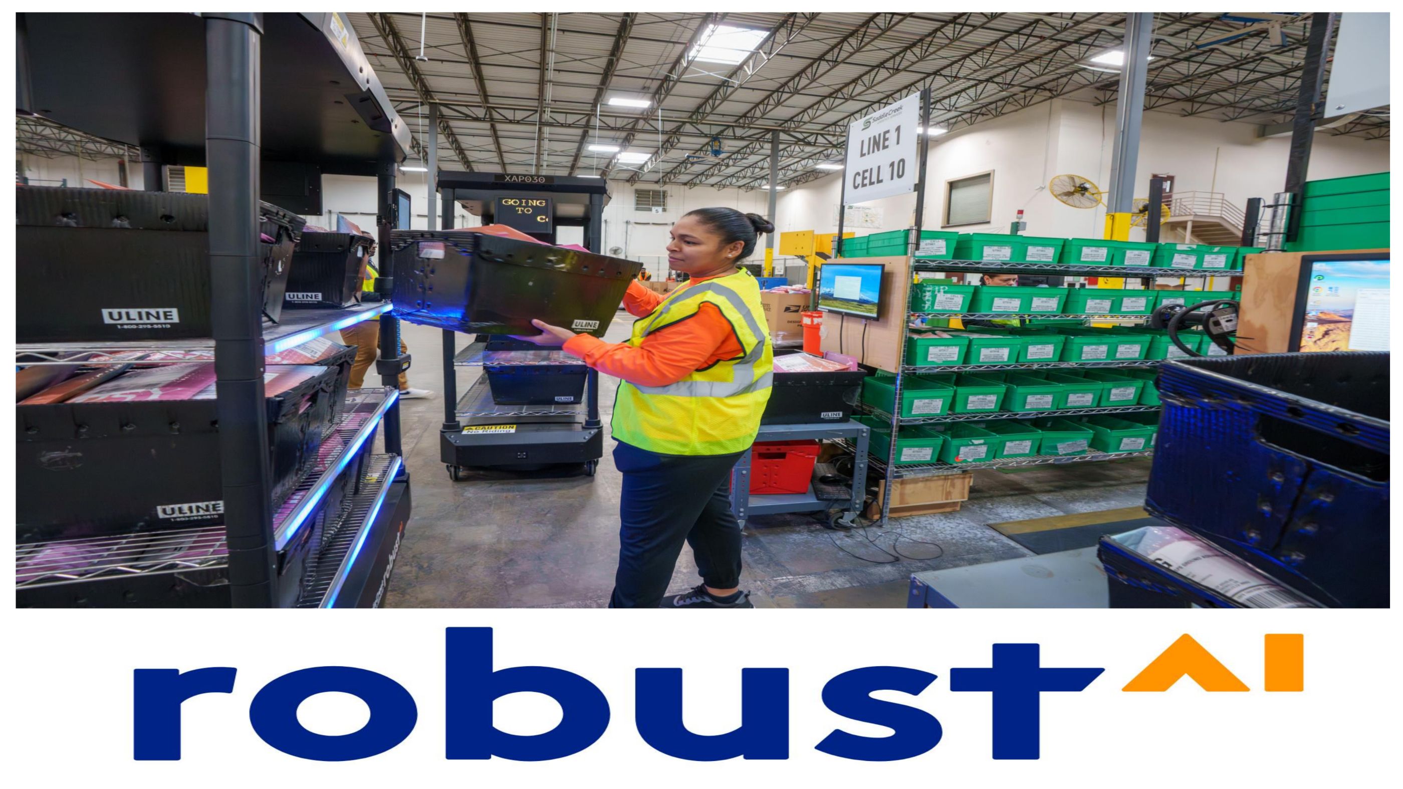 Robust.AI 与 Saddle Creek Logistics 合作在夏洛特仓库部署 Carter™ 协作机器人