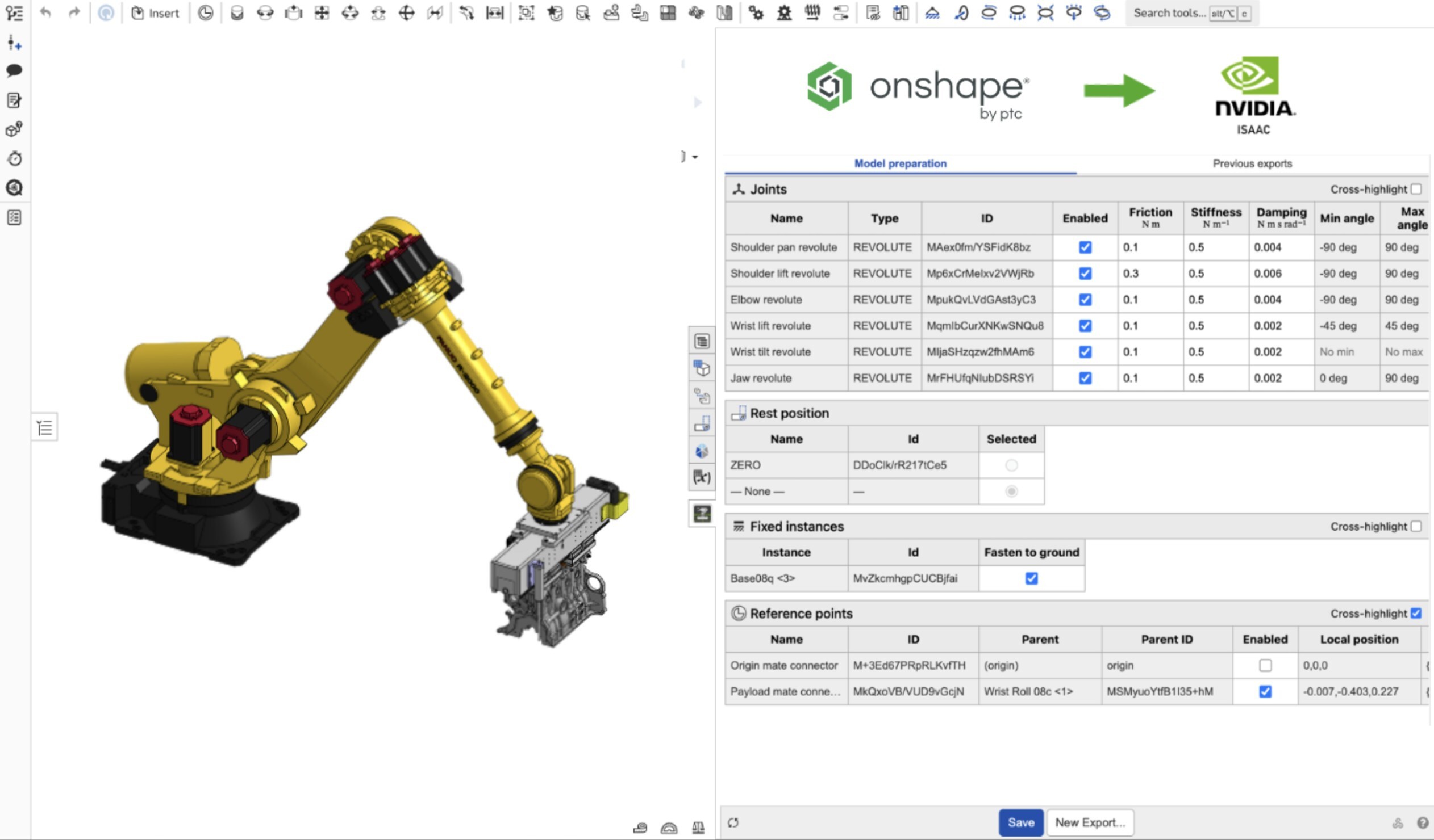 PTC 将 Onshape 与 NVIDIA Isaac Sim 集成以加速机器人设计到仿真的工作流程