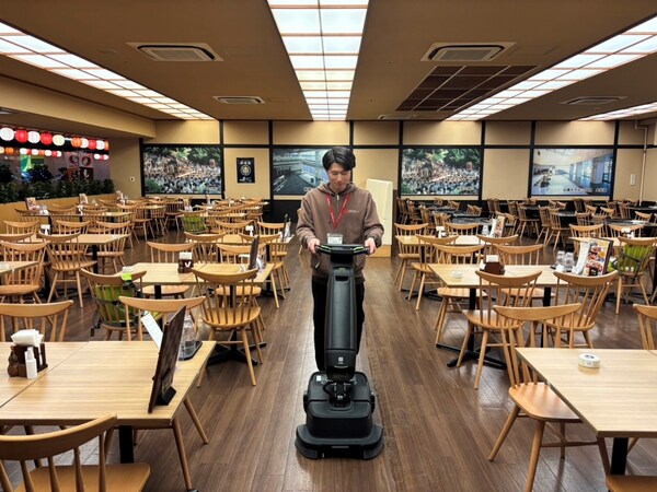 Pudu Robotics 改变了 Ryugujo Spa Hotel Mikazuki Ryugutei 的清洁标准