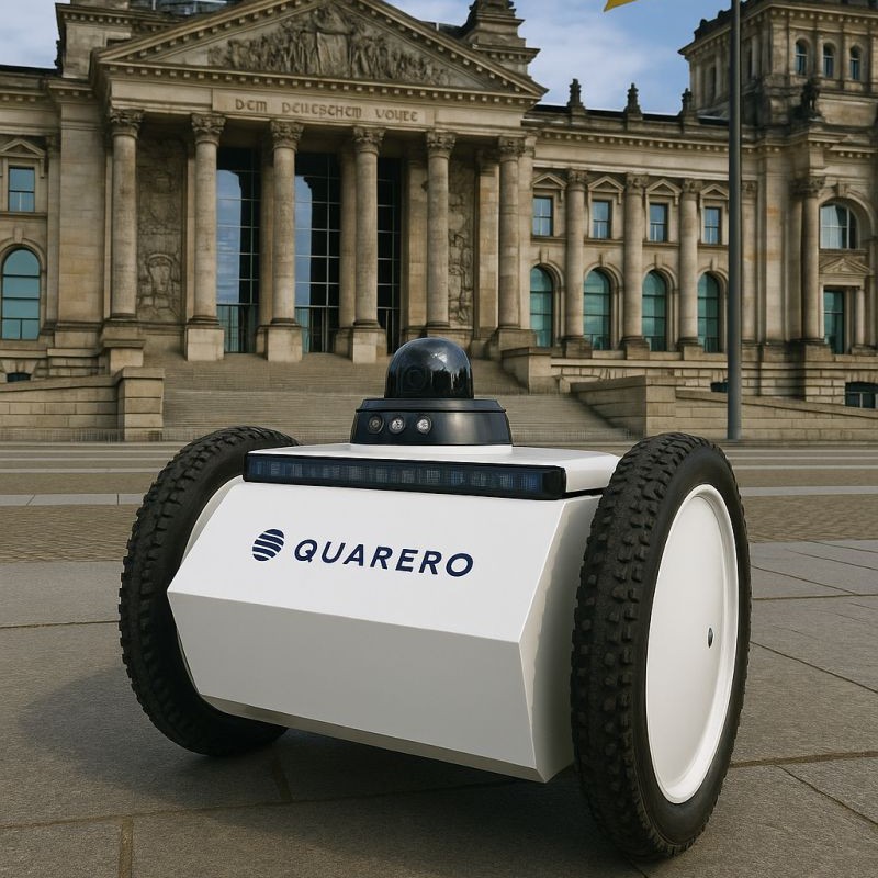 瑞士 Quarero Robotics 开始在德国全面生产，以满足全球对人工智能监控解决方案的需求