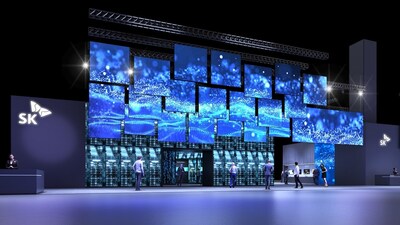 SK 集团在 CES 2025 上展示面向可持续未来的人工智能创新