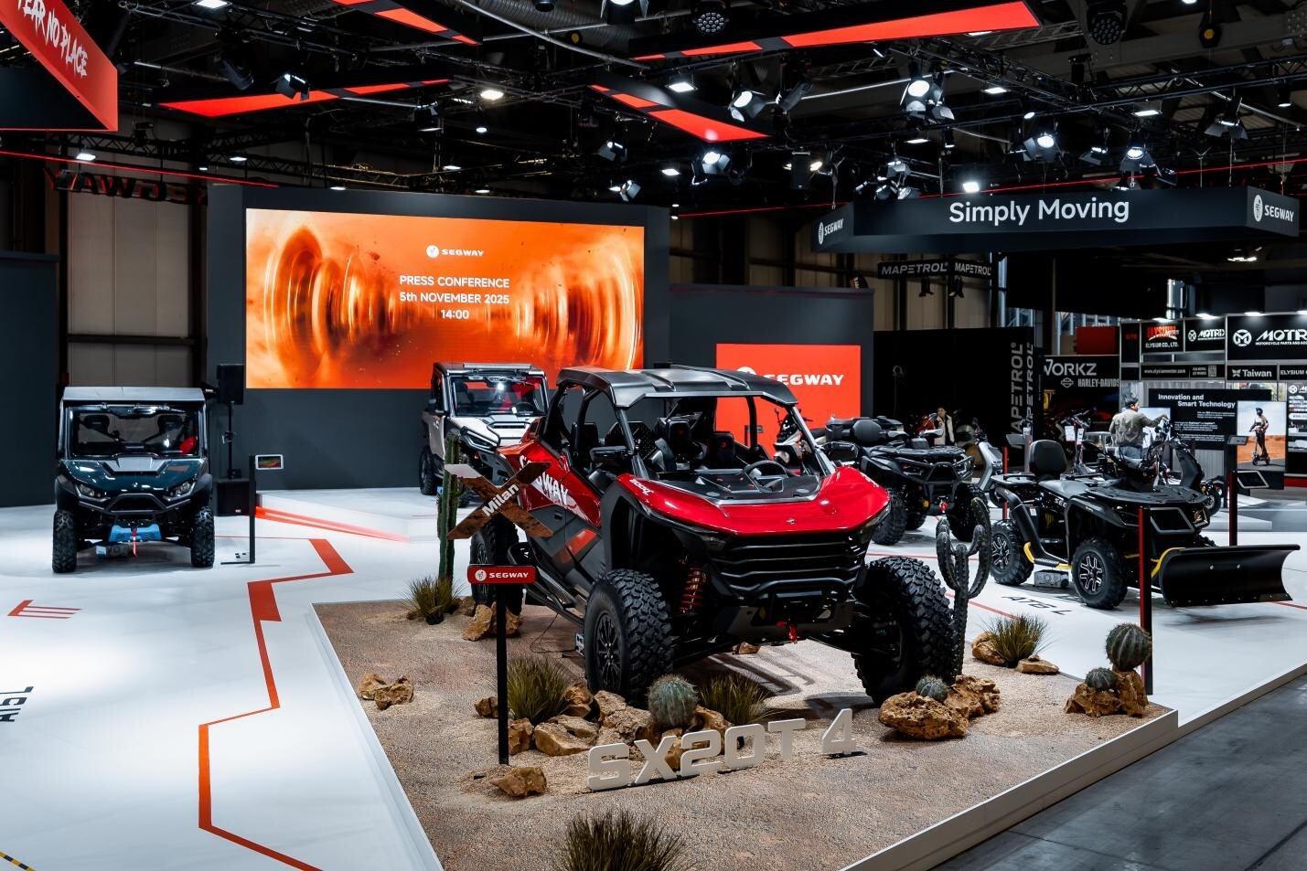 Segway 在 EICMA 2025 上推出下一代智能越野产品线和 iFun 智能系统