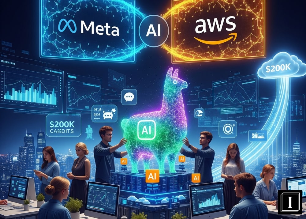 AWS 和 Meta 推出 AI 初创加速器以推进美国的 Llama 模型创新