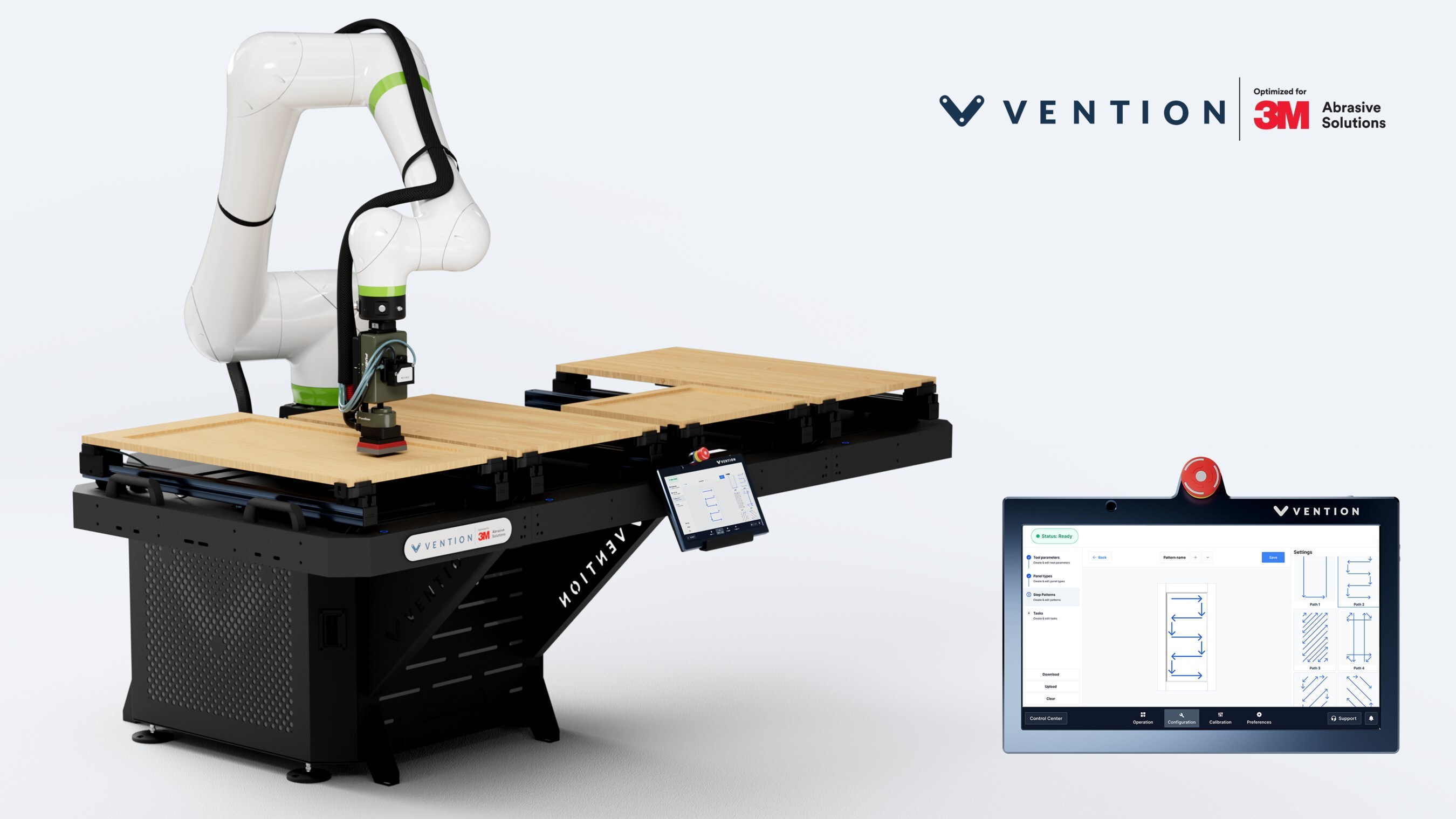 Vention 推出针对木工的快速打磨机器人解决方案