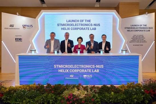 意法半导体与新加坡国立大学成立HELIX实验室,推进边缘具身智能