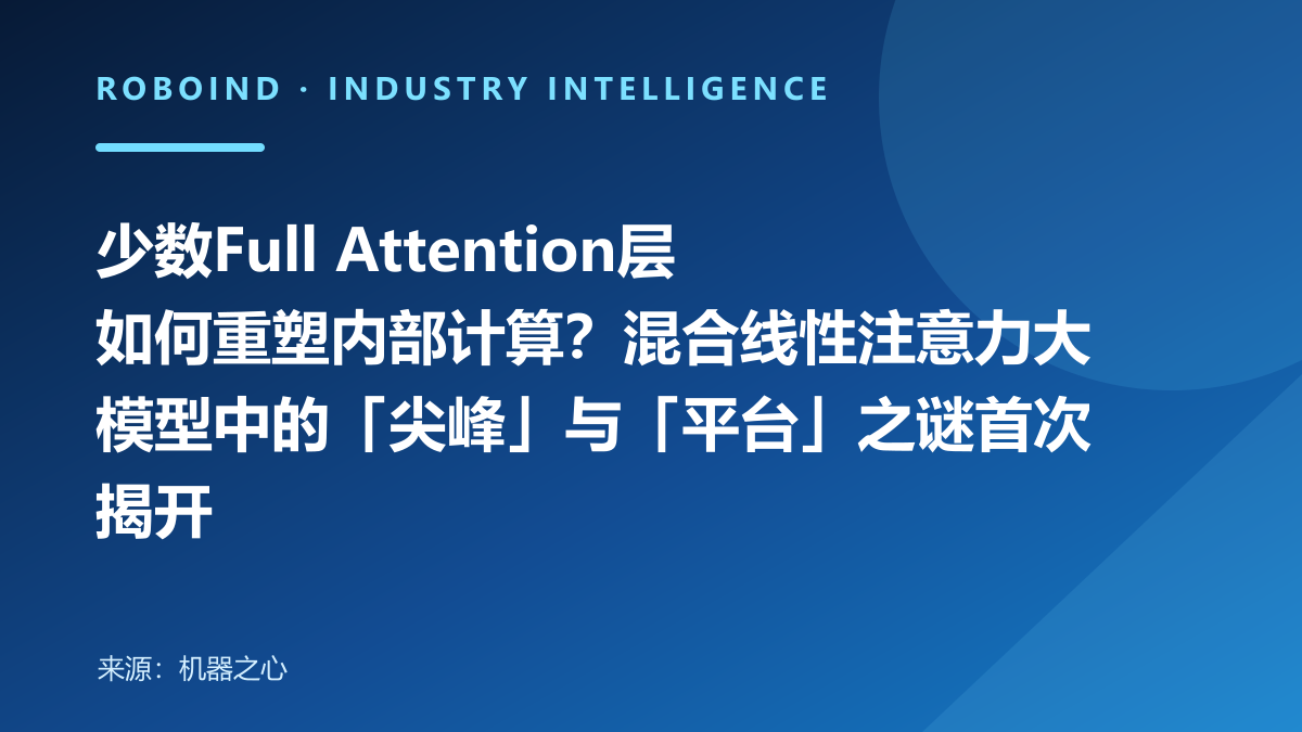 少数Full Attention层如何重塑内部计算？混合线性注意力大模型中的「尖峰」与「平台」之谜首次揭开