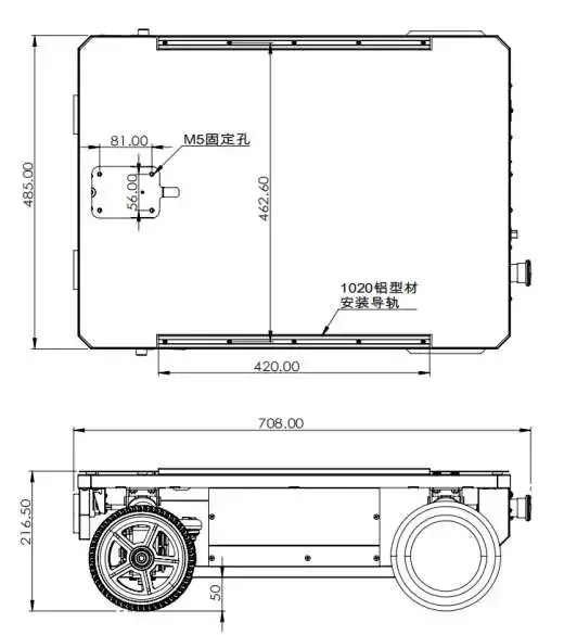 整体安装孔位
