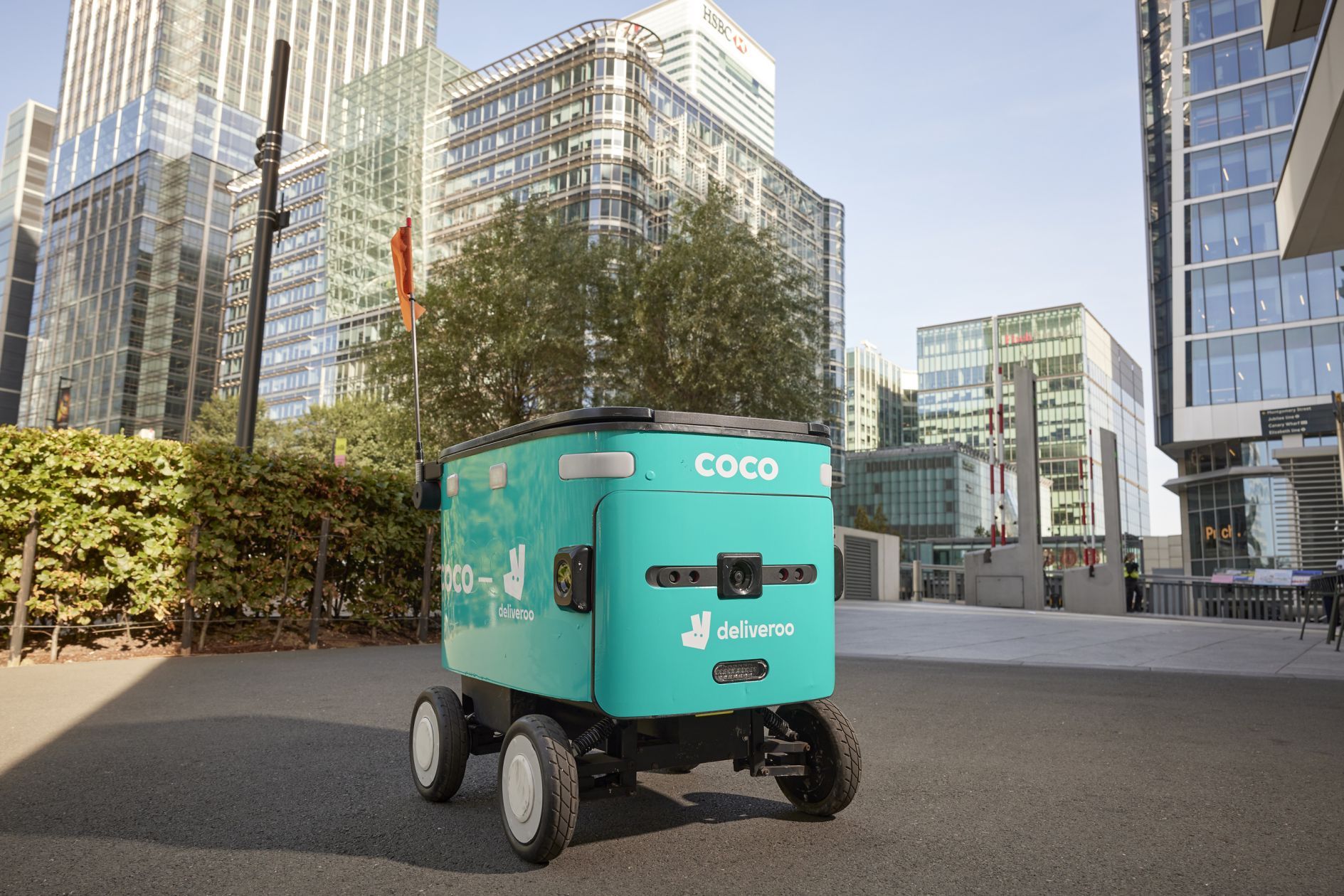 Coco Robotics与Deliveroo将在英国多城推出配送机器人