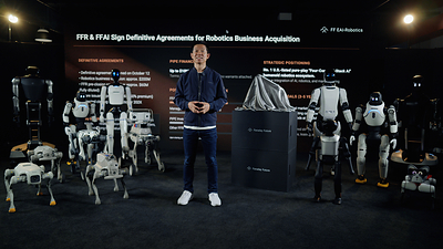 FF EAI Robotics拟以2亿美元估值收购法拉第未来机器人业务