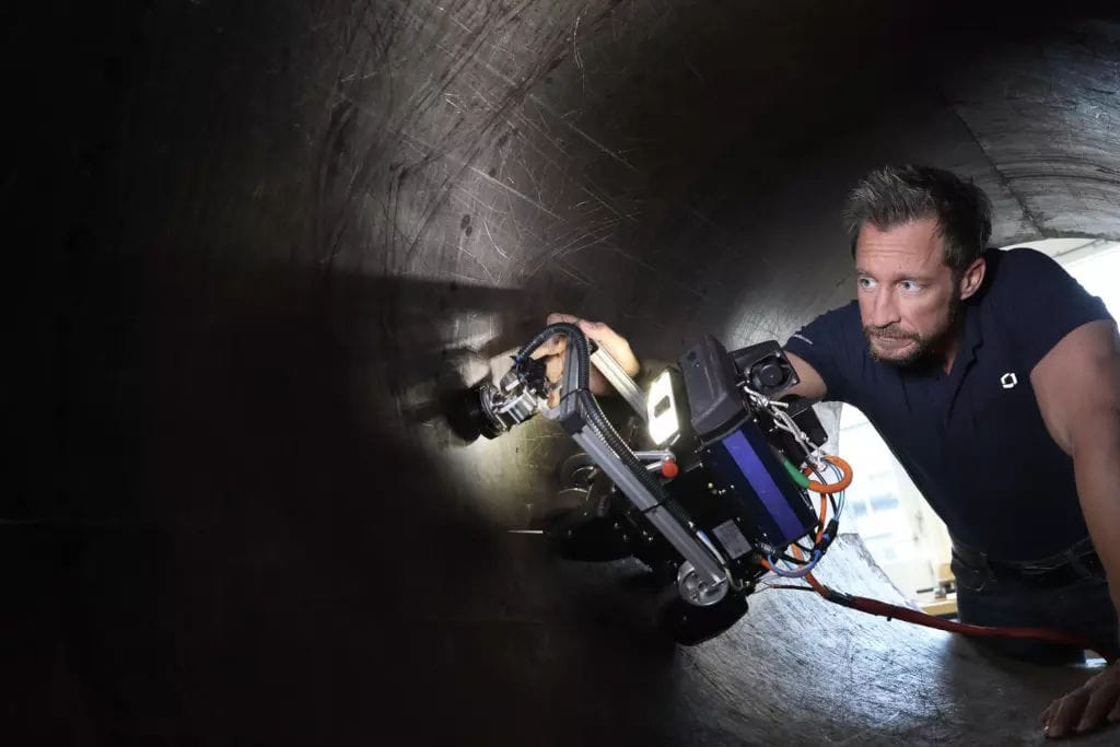 带轮检测机器人 BIKE 磁性 用于管道