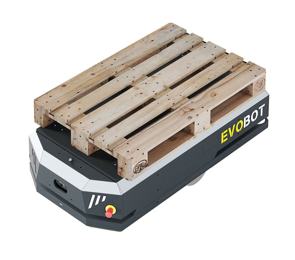 协同操作AGV EVOBOT 搬运 货盘 用于仓库