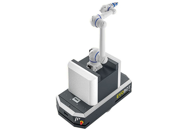 协同操作AGV EVOBOT 搬运 货盘 用于仓库