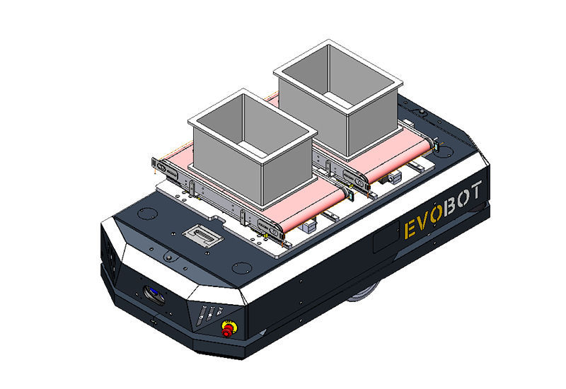 协同操作AGV EVOBOT 搬运 货盘 用于仓库